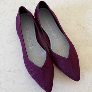 Rothy's Aubergine Merino Points